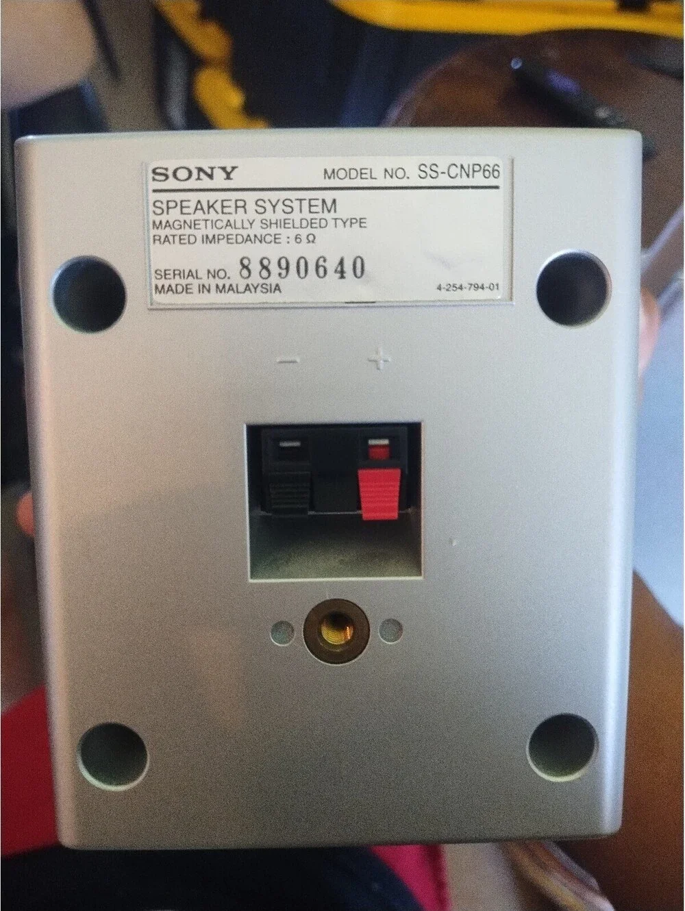 Sony SS-CNP66 Surround Sound Cube Speaker Set (5) L&R Front, L&R Rear & Center